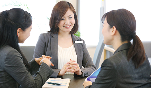担当営業が打合せから本番まで 寄り添った対応を致します。